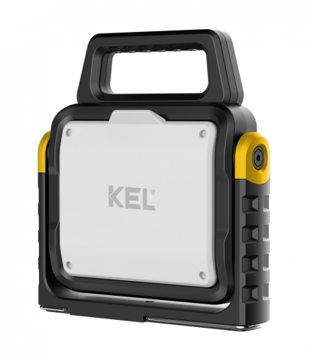 Naświetlacz roboczy, akumulatorowy, 40W, 6500lm, 4000mAh, USB-C, 1.5-15h, IPX4, IK07, LPH-4/AKU, KEL Light W-00318