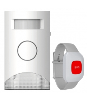 MINI ALARM SOS EL HOME MA-01A3 - przycisk SOS, syrena alarmowa
