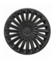 Kołpaki 15" Joy Black Mat, komplet 4szt. uniwersalne, montaż na zatrzask, Plastrol T-04755