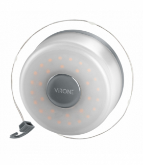 Lampka kempingowa z girlandą, 80/200lm, 2000mAh, 3000K, 8m Orno LA-10