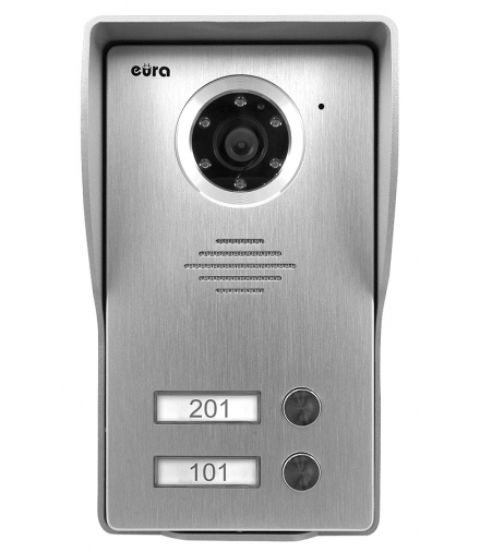 KASETA ZEWNĘTRZNA WIDEODOMOFONU VDA-23A3 EURA CONNECT - dwurodzinna
