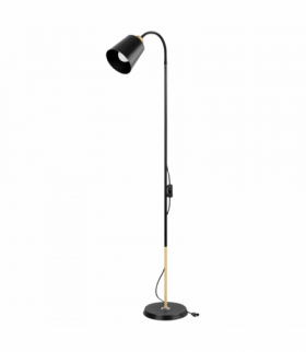 GRACE 1P, lampa podłogowa, E27, max. 18W, 160 cm, czarna Orno LS-6/B