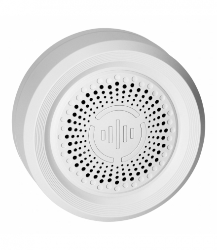 WEIA AC, dzwonek przewodowy elektroniczny, 38 dźwięków, 230 V, biały Orno OR-DP-MR-180/W