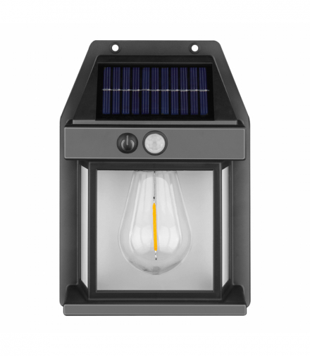 TORO LED Kinkiet solarny z czujnikiem ruchu, 100 lm, IP42, 3000 K, 800 mAh Orno SL/R-3/B