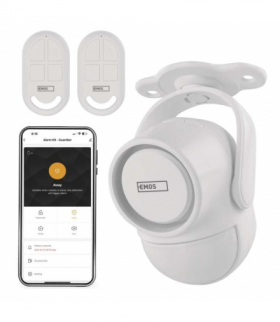 Alarm GoSmart IP‑126L GUARDIAN z czujnikiem ruchu, 6× czujników drzwiokien, WiFi EMOS H5030