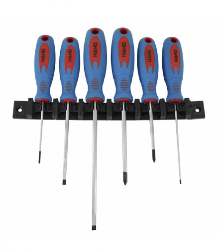 Zestaw wkrętaków dla elektryków HAND Pro 6szt., NR-3/W-Z6/HAND/2,5-6,5, Hand Pro W-00347