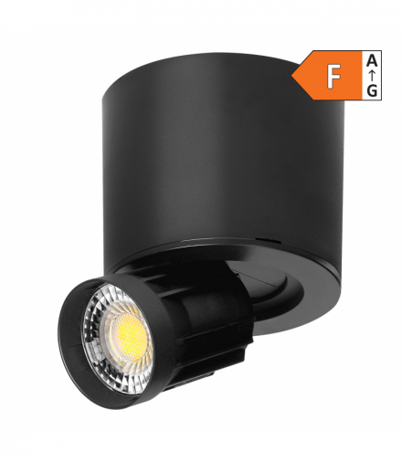 HEMERA LED Downlight 2w1, 7 W, 650 lm, 3000/4000/6500 K, czarna Orno AD-OD-6630BL/CCT