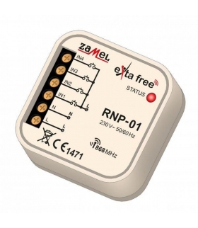 RADIOWY NADAJNIK DOPUSZKOWY 4-KANAŁOWY RNP-01