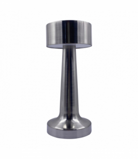 Lampka dekoracyjna 2.5W, 30Lm, 3 barwy światła z funkcją przyciemniania, srebrna, LD-2 /2,5W/30LM SREBRNA, HAND Light W-00844