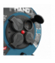 Przedłużacz na bębnie, guma, 3x2.5, 25m, IP44, PB-PRO/D/25M/3X2,5/H05RR-F HAND, Hand Pro W-96313