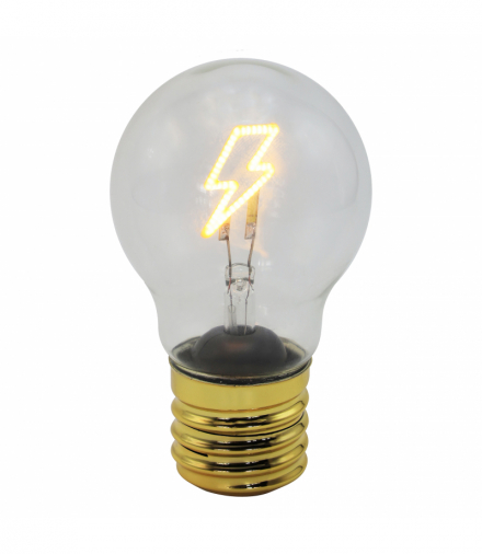 Dekoracja świetlna, żarówka LED na baterie, piorun, 2700-3000K, DS-6/PIORUN LED, HAND Light W-00060