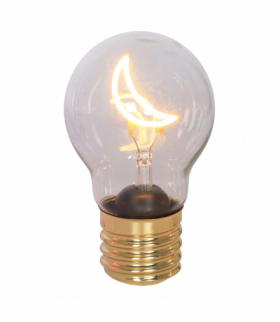 Dekoracja świetlna, żarówka LED na baterie, księżyc, 2700-3000K, DS-6/KSIĘŻYC LED, HAND Light W-00056