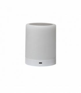 Lampka nocna RGB, max 50lm, ładowanie USB-C, LN-1/RGB, PLASTROL ECO W-06261