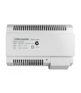 ZASILACZ 24V 2000mA 48W, 2A DIN EURA VZA-57A5 2EASY zintegrowany