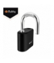 Kłódka na szyfr 4 cyfry, metal + stal hartowana, czarna, Ruhhy 18966