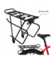 Bagażnik rowerowy, do roweru, 38x13,5x35cm, udźwig do 25kg, możliwość montażu sakw, stabilna, lekka aluminiowa konstrukcja, Trizand 18980