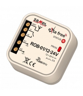 RADIOWY ODBIORNIK BRAMOWY ROB-01/12-24V