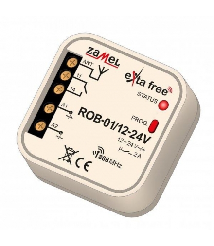 RADIOWY ODBIORNIK BRAMOWY ROB-01/12-24V