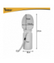 Bidon dla psa 550ml, składana butelka z miską, poidło turystyczne dla zwierząt, Purlov 27234 18994