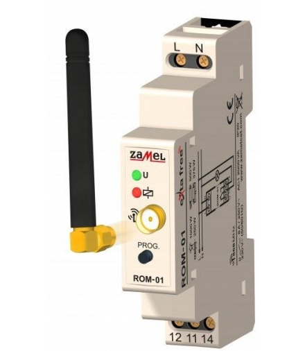 RADIOWY ODBIORNIK MODUŁOWY 1-KANAŁOWY ROM-01