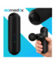 Pistolet do masażu mini 2x2500mAh, 5 trybów, 4 końcówki, etui, USB-C, do 4,5 godziny pracy, Isomedix 27311 18991