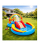 Wodny plac zabaw, dmuchana tęcza, 297x193x135cm, zjeżdżalnia fontanna ringi piłeczki Intex 57453NP 18968