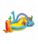 Wodny plac zabaw Dinoland, 302x229x112cm, zjeżdżalnia fontanna 6 piłeczek Intex 57135NP 18967