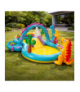 Wodny plac zabaw Dinoland, 302x229x112cm, zjeżdżalnia fontanna 6 piłeczek Intex 57135NP 18967