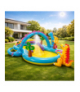 Wodny plac zabaw Dinoland, 302x229x112cm, zjeżdżalnia fontanna 6 piłeczek Intex 57135NP 18967