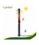 Solarny prysznic 40L, ogrodowy, 60°C, regulacja, LED, 360°, kran + akcesoria, Gardlov 19004