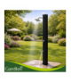 Solarny prysznic 40L, ogrodowy, 60°C, regulacja, LED, 360°, kran + akcesoria, Gardlov 19004