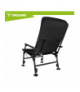 Krzesło wędkarskie fotel regulowany, składany z podłokietnikami i oparciem, czarny, Trizand 19022
