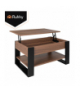 Stolik kawowy 92x51x45cm, podnoszony blat, regulacja 3w1, schowek, półka, Ruhhy 19026