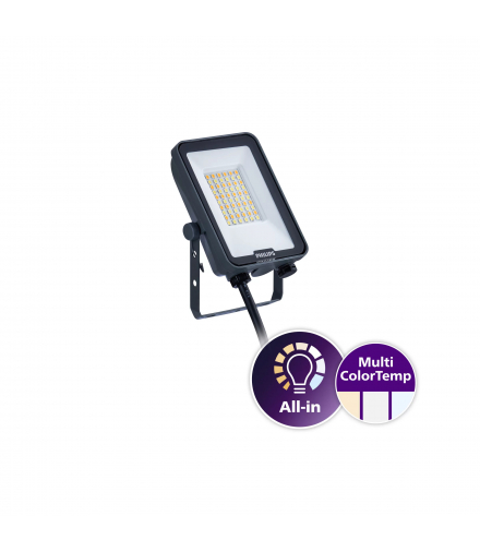 Naświetlacz Philips Ledinaire BVP167 30W 3300 3600lm all-in zmienna barwa świecenia LED36830_40_65 DOB 30W SWB 5 lat gwarancji