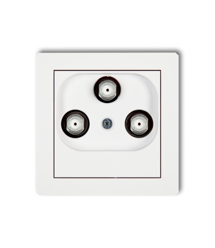 DECO Mechanizm gniazda multimedialnego 3F DATA (UPC) Karlik DGMU