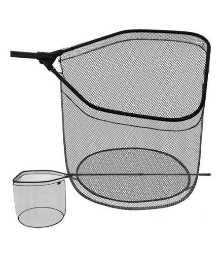 Podbierak wędkarski karpiowy, teleskopowy, mocny, gumowany, duży 230cm, szybkoschnący, Trizand 18989