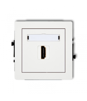 DECO Mechanizm gniazda pojedynczego HDMI Karlik DHDMI-1