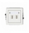 DECO Mechanizm gniazda podwójnego 2xUSB A-A 2.0 Karlik DGUSB-2