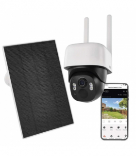GoSmart Kamera zewnętrzna IP-1200 WASP z WiFi, akumulatorem i panelem solarnym EMOS H4067