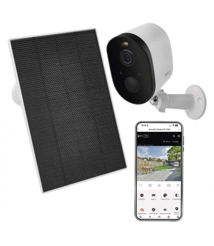 GoSmart Kamera zewnętrzna IP-1150 SNAP z WiFi, akumulatorem i panelem solarnym EMOS H4073