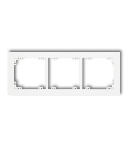 DECO Ramka uniwersalna potrójna z tworzywa Karlik DR-3