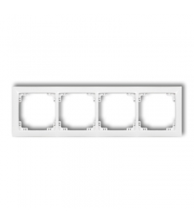 DECO Ramka uniwersalna poczwórna z tworzywa DECO Soft Karlik DRSO-4