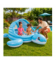 Basen dmuchany Żółw z daszkiem, 218x206x97cm, Turtle Cove Playland 2+ Intex 48677NP 19032