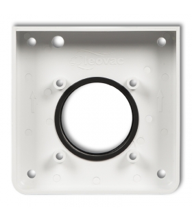 DECO Puszka montażowa pojedyncza do gniazda ssącego odkurzacza centralnego DECOvac Karlik DPV-1