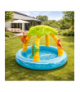 Basen dmuchany dla dzieci Tropikalna Wyspa 102x86cm z daszkiem, wodny plac zabaw, INTEX 58417NP 18971