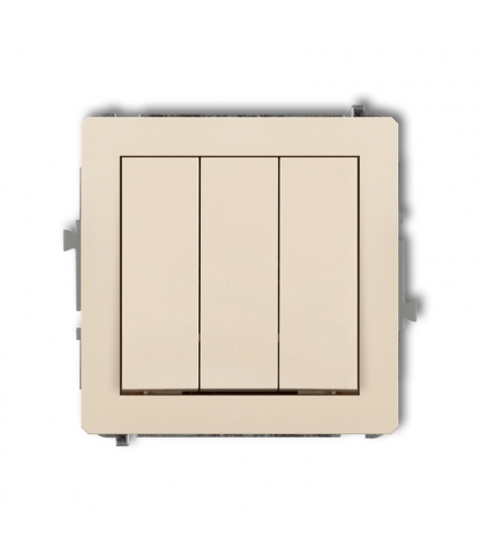 DECO Mechanizm łącznika potrójnego Karlik 1DWP-7