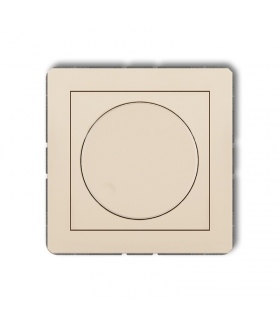 DECO Mechanizm elektronicznego regulatora oświetlenia przyciskowo-obrotowego do lamp LED Karlik 1DRO-2