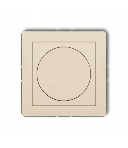 DECO Mechanizm elektronicznego regulatora oświetlenia przyciskowo-obrotowego do lamp LED Karlik 1DRO-2