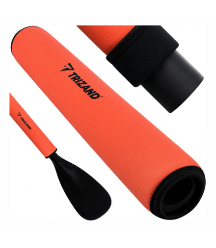 Pływak do wiosła SUP Kajaka Deski 33cm, bojka wypornościowa pianka NBR pomarańczowa Trizand 19060