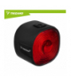 Lampka rowerowa tylna, czerwona, LED, USB-C, 6 trybów, 17 diod LED, IP66, do 100 godzin pracy, 2 sposoby montażu, Trizand 19054